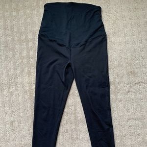 Zella Black MATERNITY Leggings Size Small